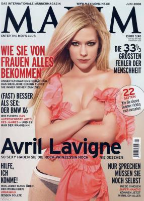 Avril Lavigne in Maxim