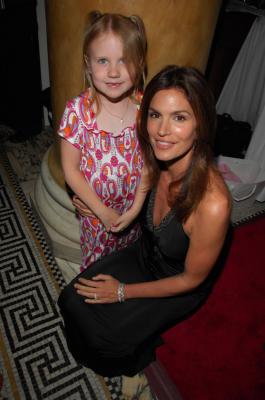 Cindy Crawford with a girl