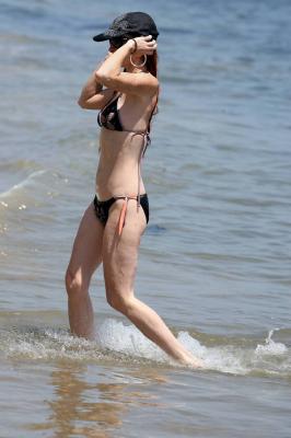 Phoebe Price in a bikini