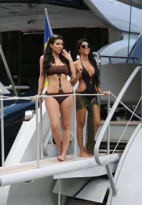 Kim Kardashian in Monaco