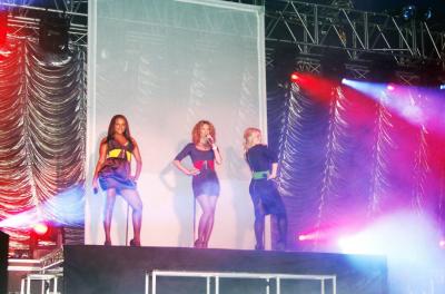 Sugababes performing