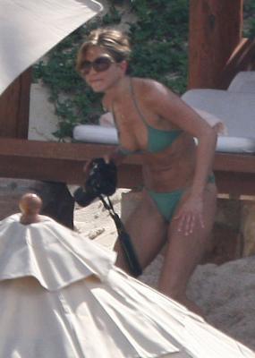 Jennifer Aniston in a bikini