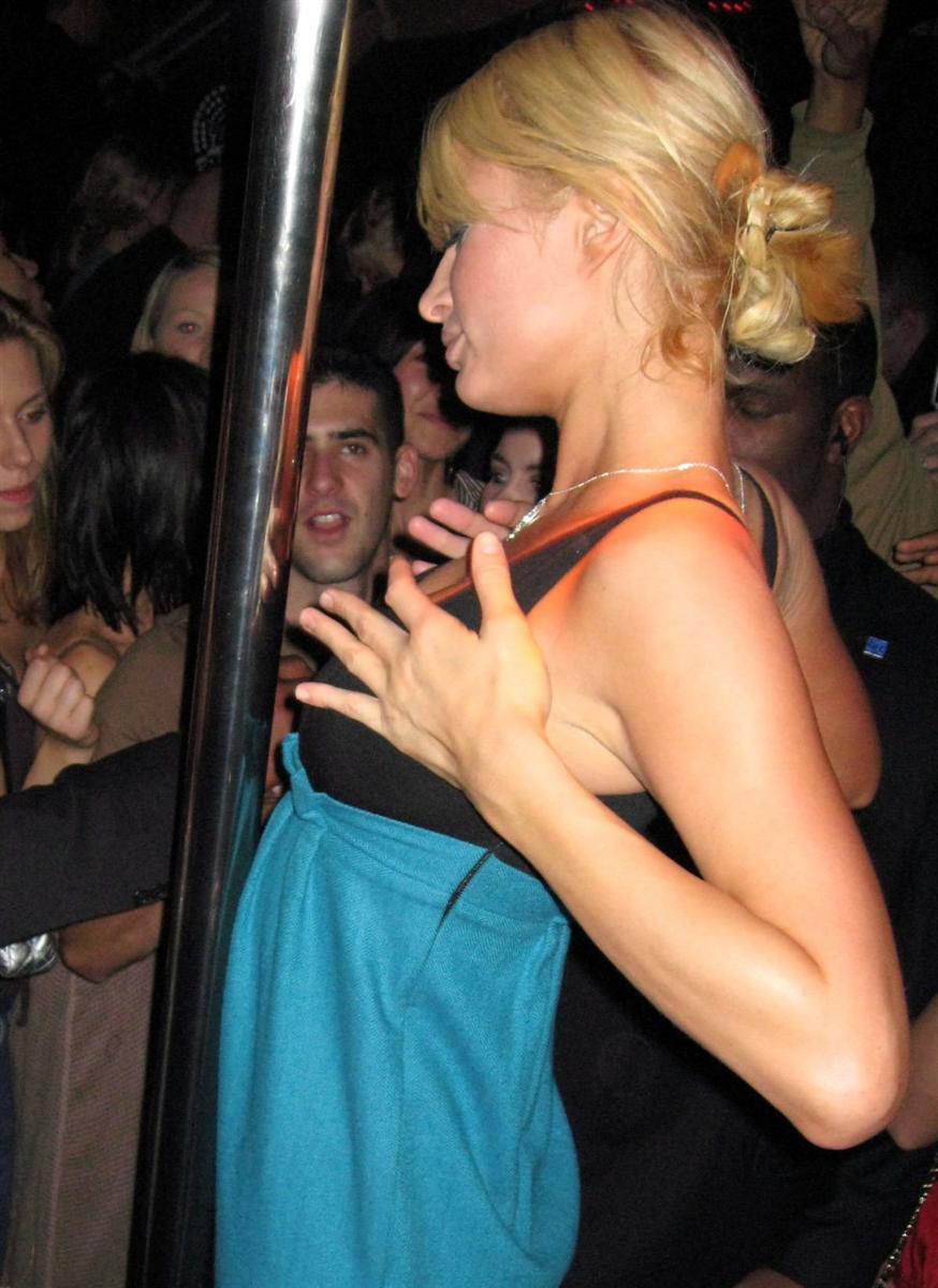 Paris Hilton Pole Dancing