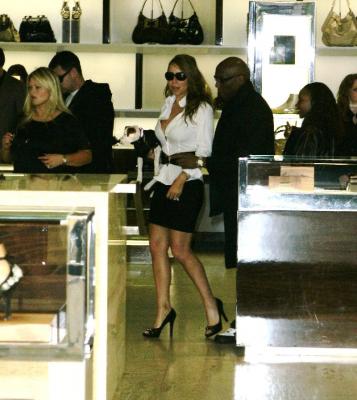 Mariah Carey Gucci Store