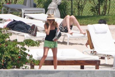 Jennifer Aniston by the pool