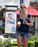 Britney Spears in shorts
