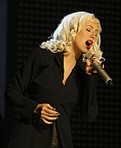 Christina Aguilera performs at AMA