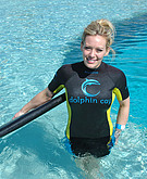 Hilary Duff in pool