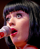 Katy Perry, closeup