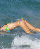 Marisa Miller swimming