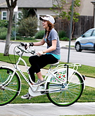 Miley Cyrus bikes