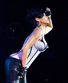 Rihanna onstage