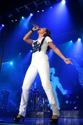 Alicia Keys in white