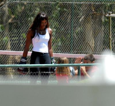Naomi Campbell Work Out