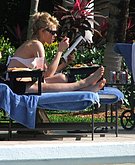 Hilary Duff in the Caribbean